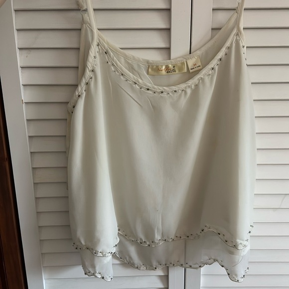 Off white top 3/4 top - Picture 1 of 5